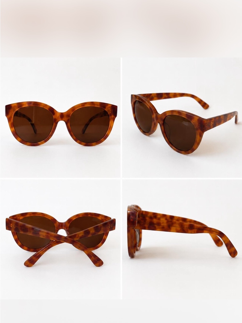Anthropologie I-SEA Tortoise Sunglasses